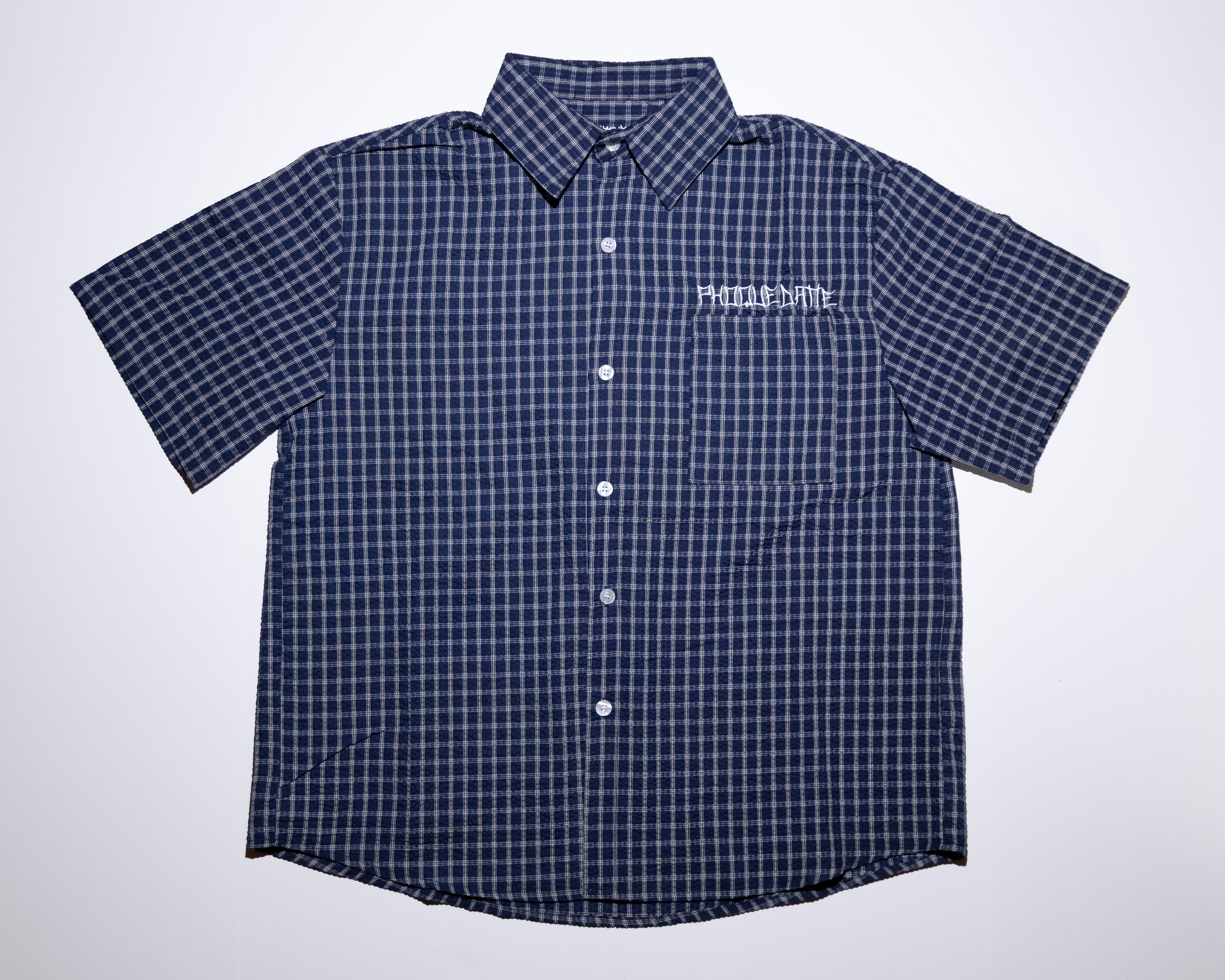 PD Navy Button Up Chemise