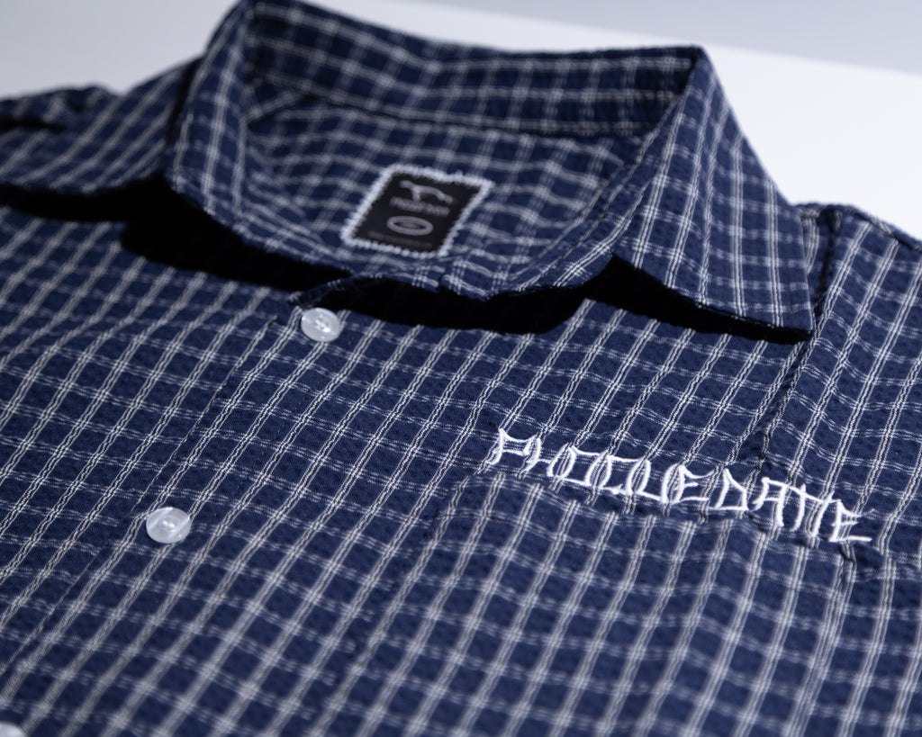 PD Navy Button Up Chemise
