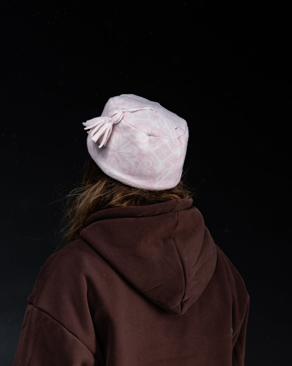 Pink Tassel Beanie