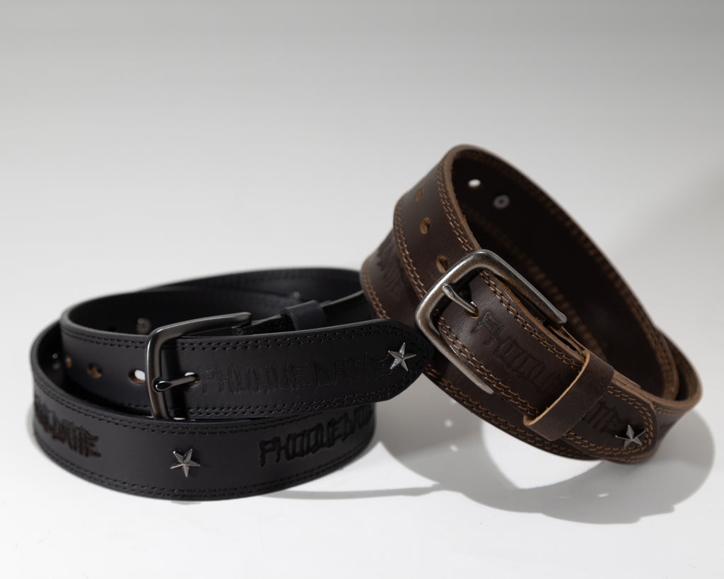 PD Star Leather Belt
