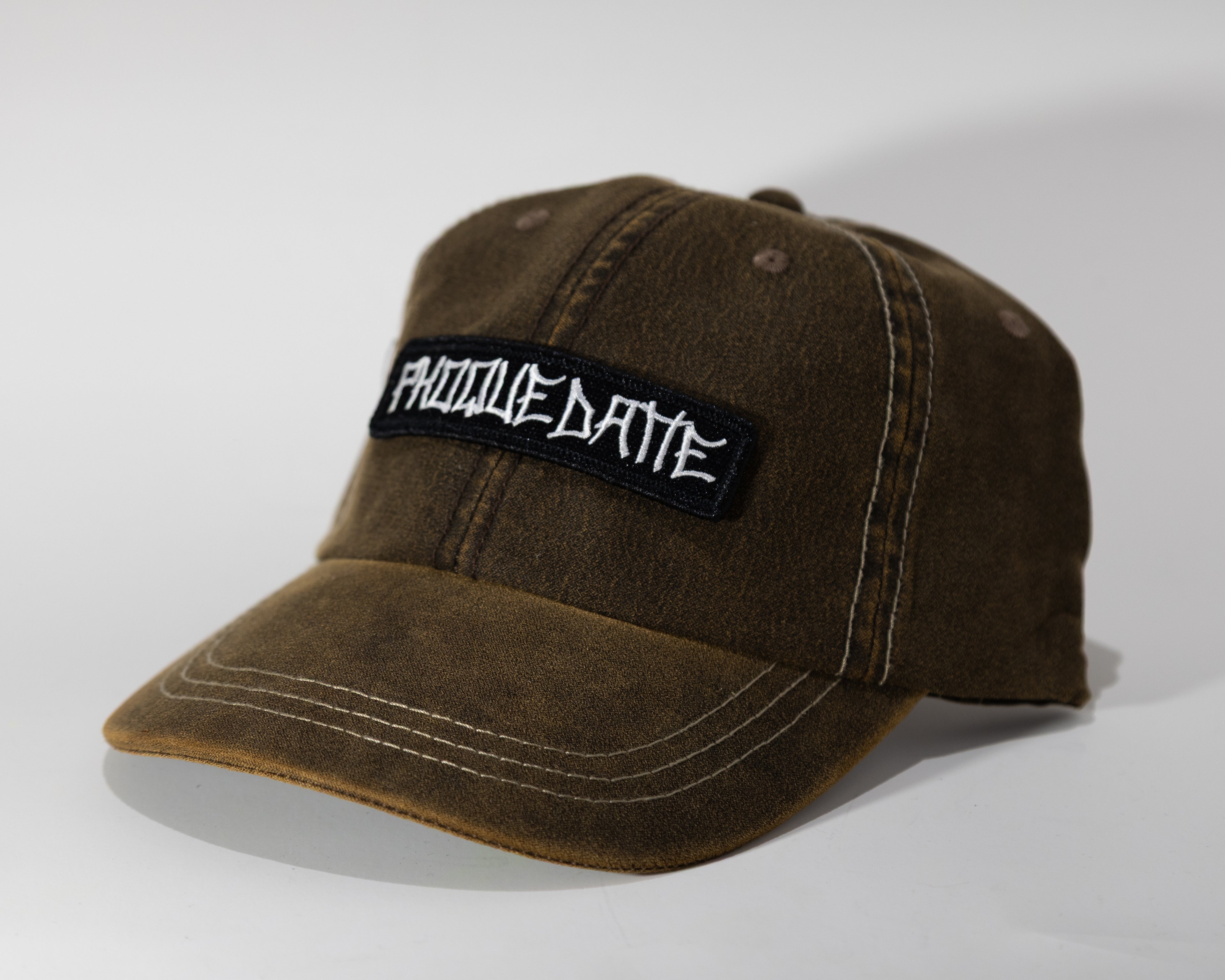 Brown Weathered Cap